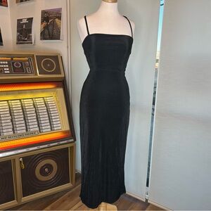 Wild Fable Black Midi Dress